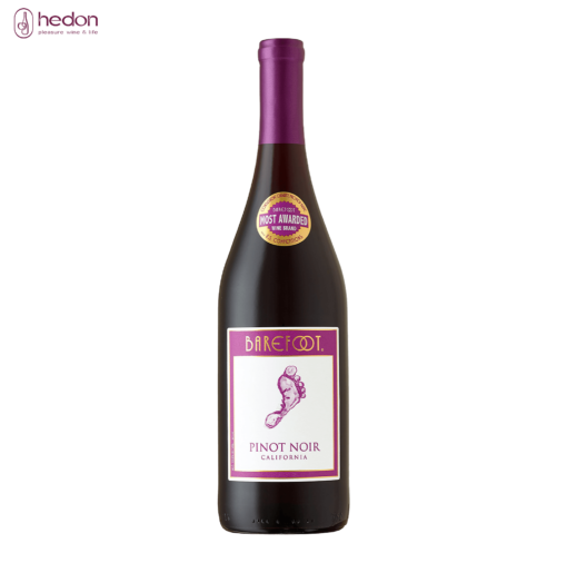 Rượu vang đỏ Barefoot Pinot Noir - Vang Mỹ