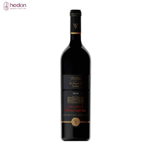 Rượu vang đỏ Cuvee Privee du Chateau Cadet Bon 2014