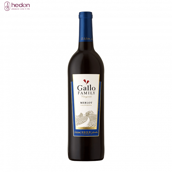 Rượu vang đỏ Gallo Family Vineyards Varietal Merlot