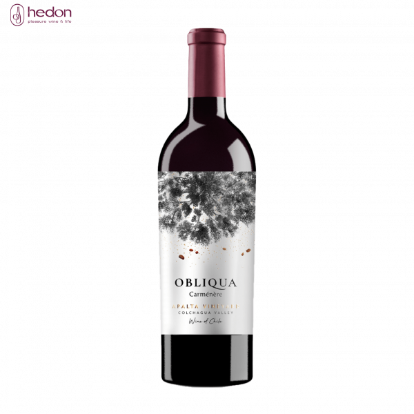 Rượu vang đỏ Obliqua Carmenere
