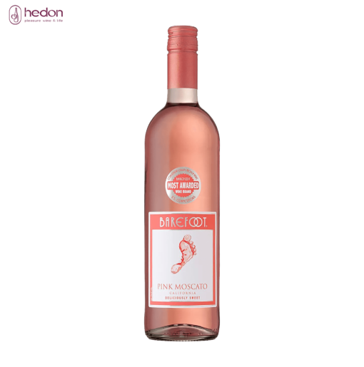 Rượu vang hồng Barefoot Cellars Pink Moscato