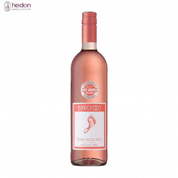 Rượu vang hồng Barefoot Cellars Pink Moscato