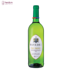 Rượu vang trắng Bayede The Prince Sauvignon Blanc