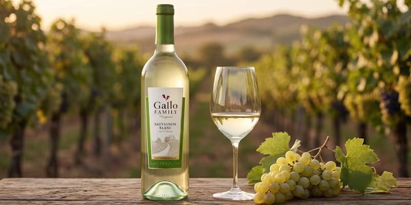 Rượu vang Mỹ Gallo Family Vineyards Varietal Sauvignon Blanc - Bản Hòa Ca Thanh Mát Của Trái Cây Nhiệt Đới