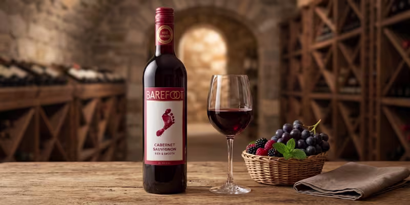 Rượu vang Mỹ Barefoot Varietal Cabernet Sauvignon - Sự bùng nổ kiêu hãnh của trái cây đỏ mọng