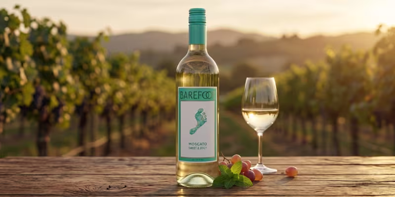 Rượu vang Mỹ Barefoot Varietal Moscato - Vũ điệu ngọt ngào của trái cây nhiệt đới