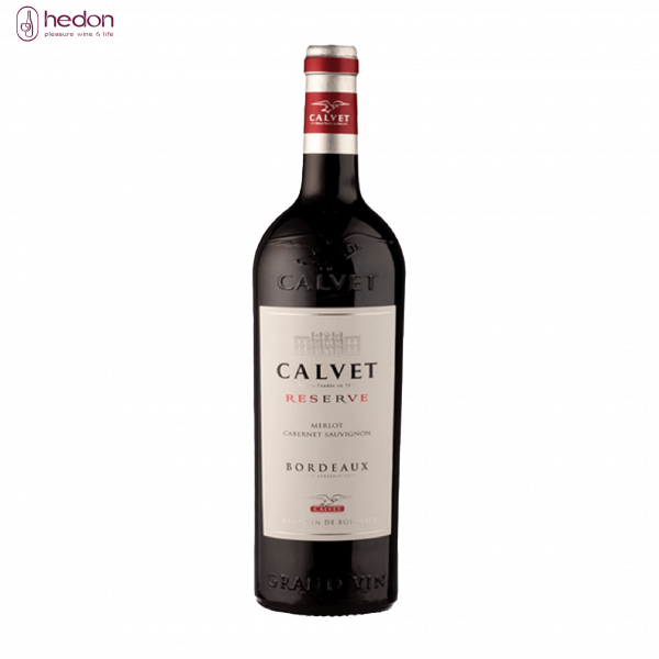Rượu vang đỏ Calvet Reserve Merlot Cabernet- AOP Bordeaux