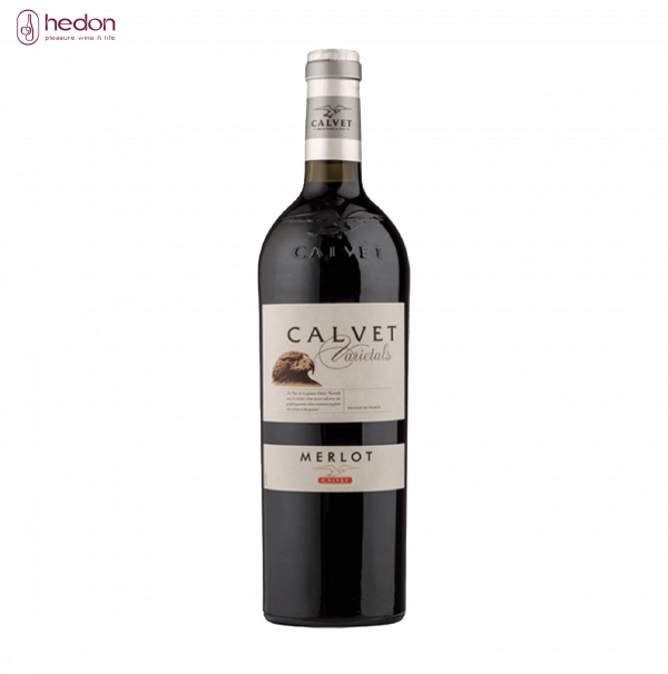Rượu vang đỏ Calvet Varietal Merlot- Vin de Pays d'Oc