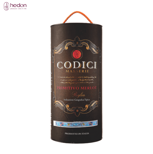 Rượu vang đỏ Codici 3L