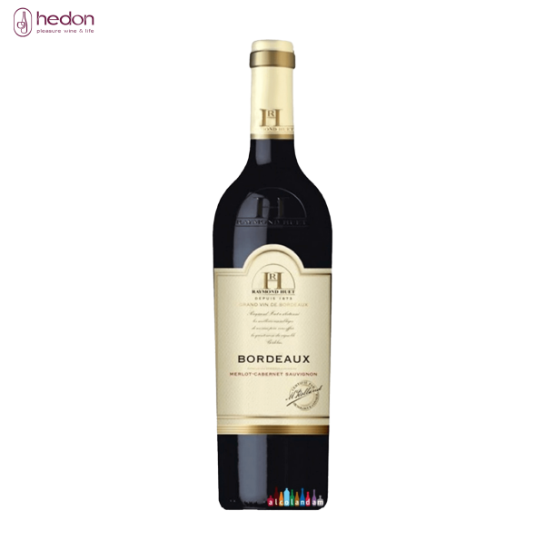 Rượu vang đỏ Raymond Huet Bordeaux - Merlot Cabernet Sauvignon