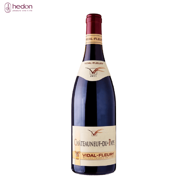 Rượu vang đỏ Vidal Fleury Chateauneuf Du Pape 2015