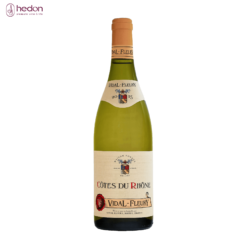 Rượu vang trắng Vidal Fleury Cotes Du Rhone Blanc 2017