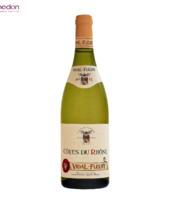 Rượu vang trắng Vidal Fleury Cotes Du Rhone Blanc 2017