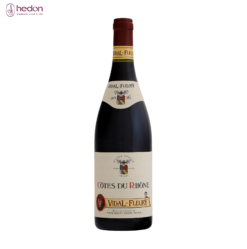 Rượu vang đỏ Vidal Fleury Cotes Du Rhone Rouge 2015