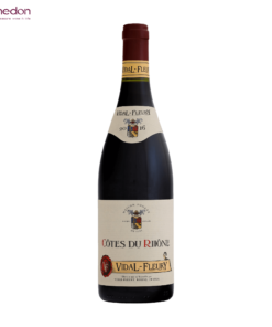 Rượu vang đỏ Vidal Fleury Cotes Du Rhone Rouge 2015