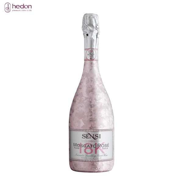 Rượu vang hồng Sensi 18K Moscato Rose