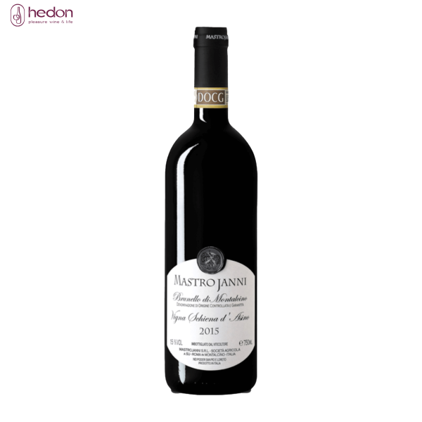 Rượu vang đỏ Mastrojanni Brunello di Montalcino Vigna Schiena