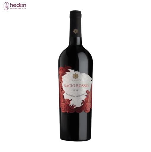 Rượu vang đỏ Bacio Rosso - Campania Primitivo