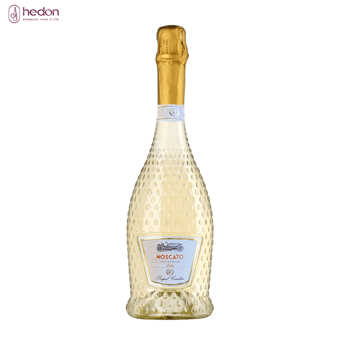 Rượu vang trắng Rapel Carilisa Moscato Vino Spumate [4,9 abv*]
