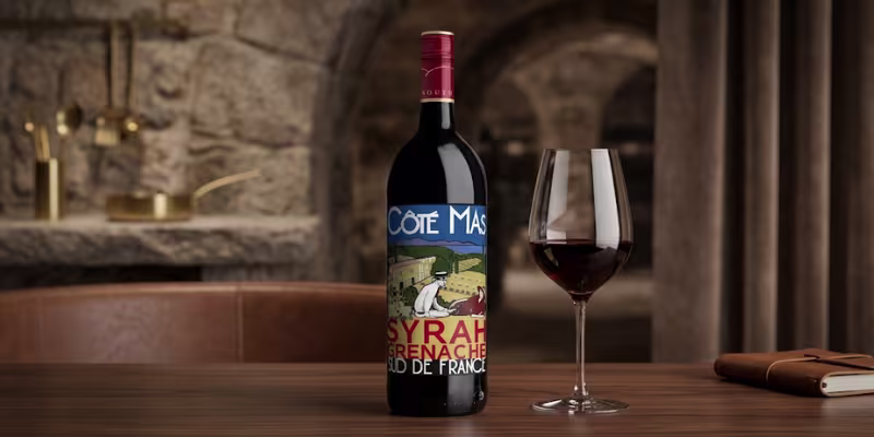 Rượu vang Pháp Cote Mas Syrah Grenache