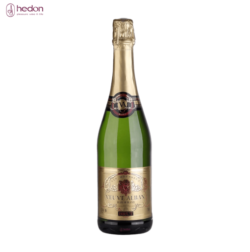 Rượu vang nổ Mousseux Veuve Alban Brut