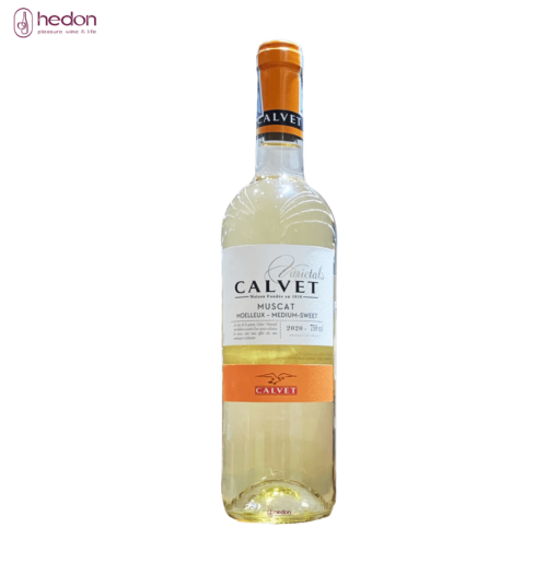 Rượu vang Calvet Varietals Muscat Moelleux Medium Sweet