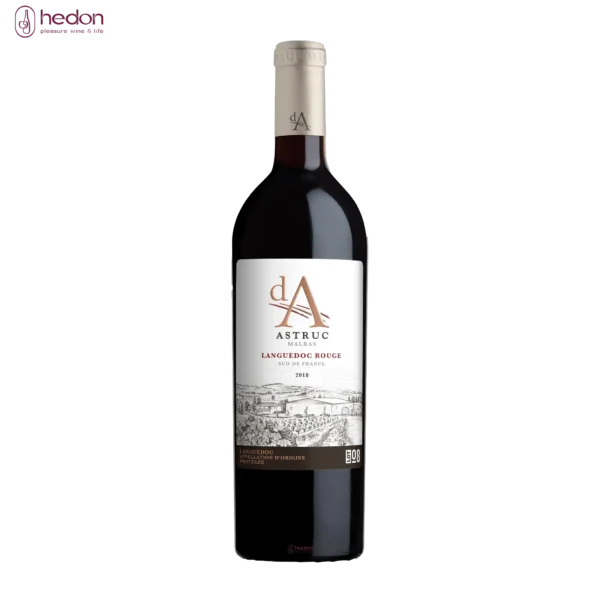 Rượu vang đỏ Da Astruc Languedoc Rouge