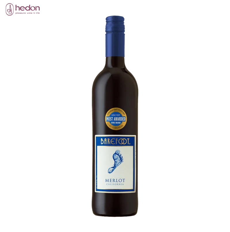 Rượu vang Mỹ Barefoot Varietal Merlot là một trong những sản phẩm nổi bật từ hãng Barefoot cho những ai yêu thích hương vị trái cây tươi mát