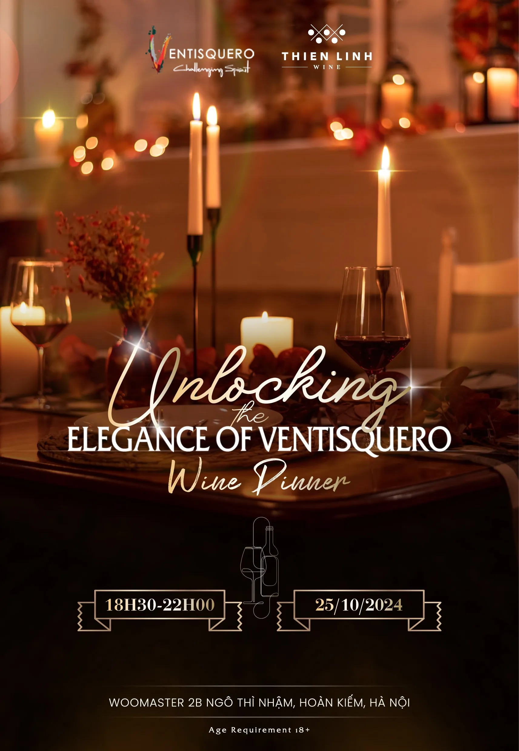 Ventisquero wine dinner