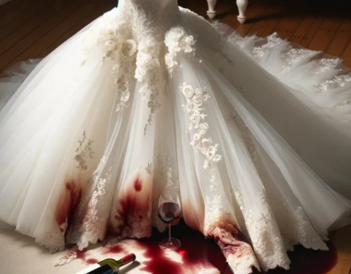 8 cách tẩy rượu vang trên váy cưới