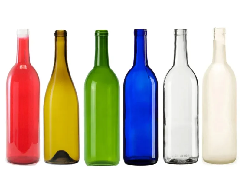 Màu vỏ chai rượu vang thuỷ tinh