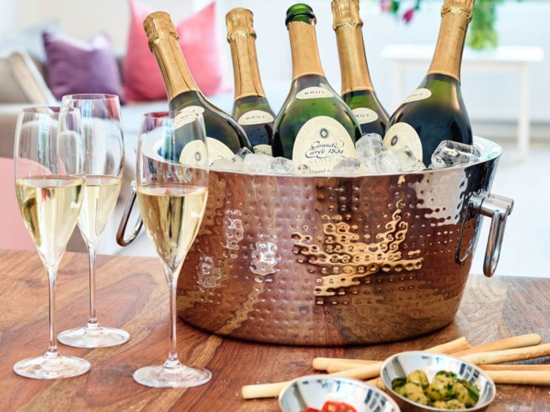 Phụ kiện rượu vang: Xô ngâm rượu vang