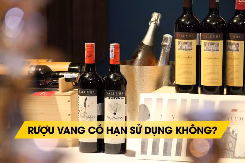Rượu vang có hạn sử dụng không?
