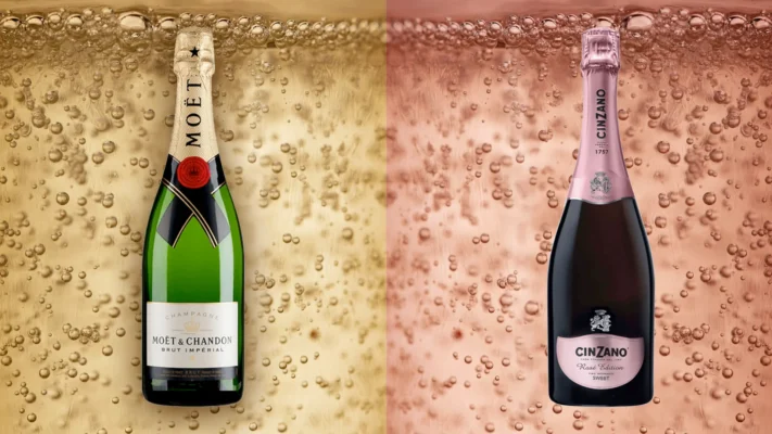 sự khác biệt giữa champagne và sparkling wine