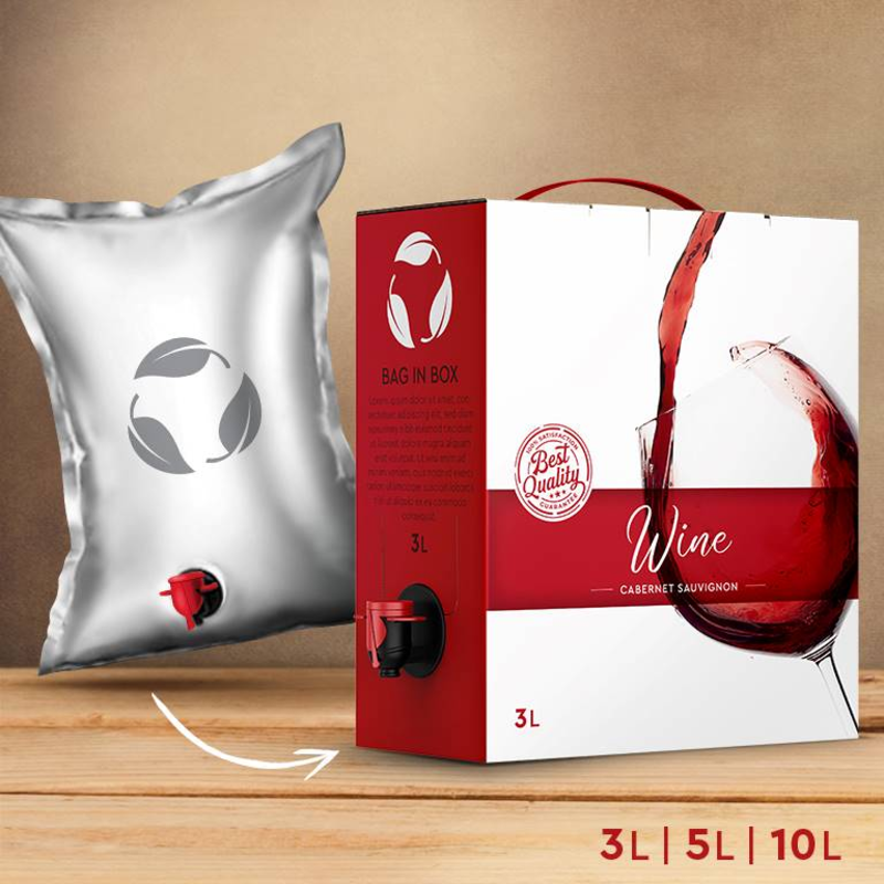 Rượu vang bịch thân thiện với môi trường