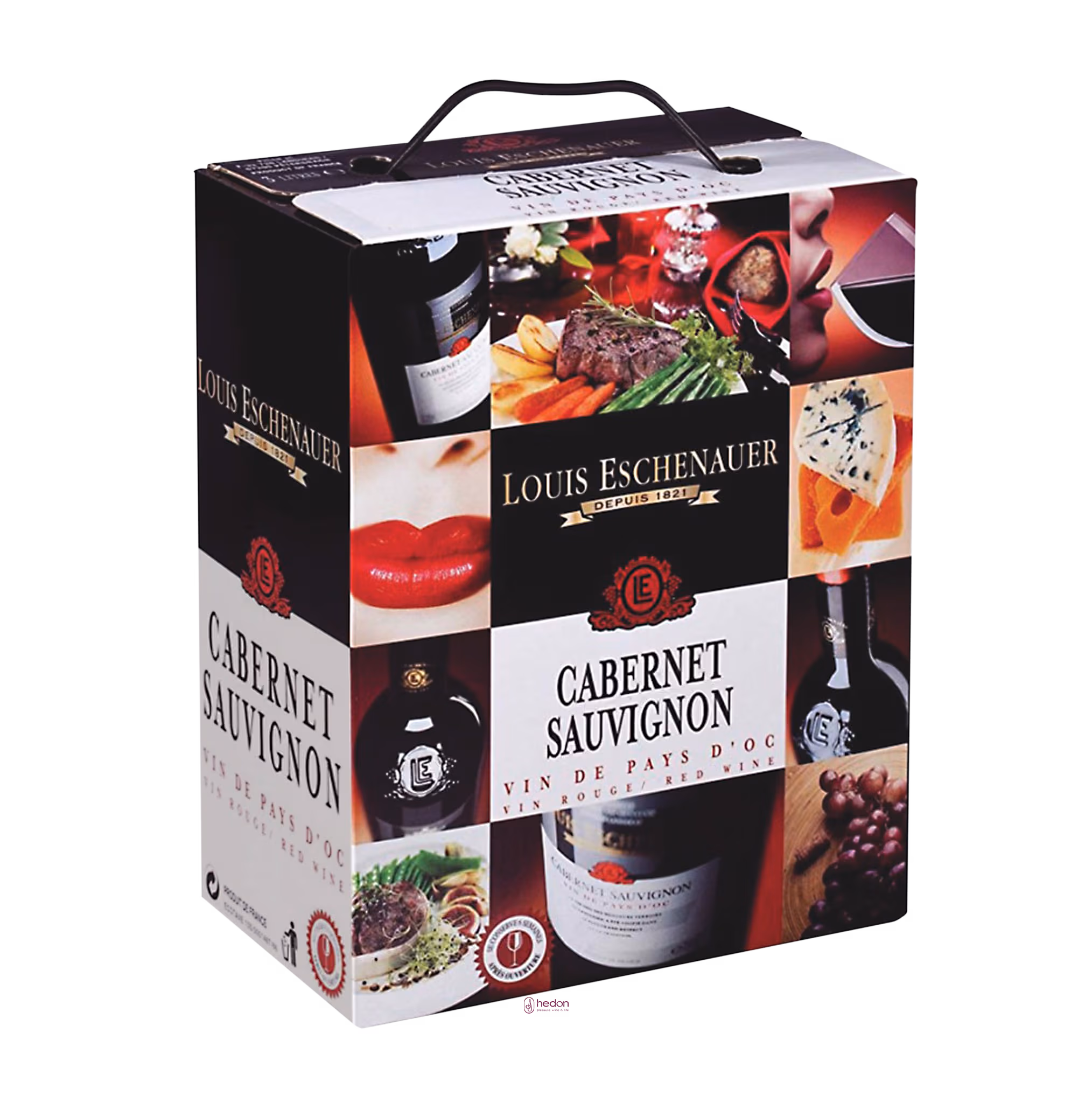 Rượu vang Pháp Louis Eschenauer Cabernet Sauvignon 5L