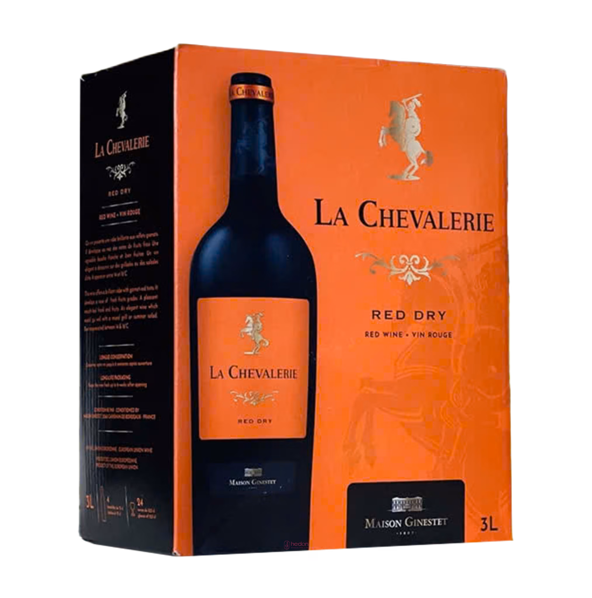 Rượu vang Pháp Maison Ginestet La Chevalerie 3L
