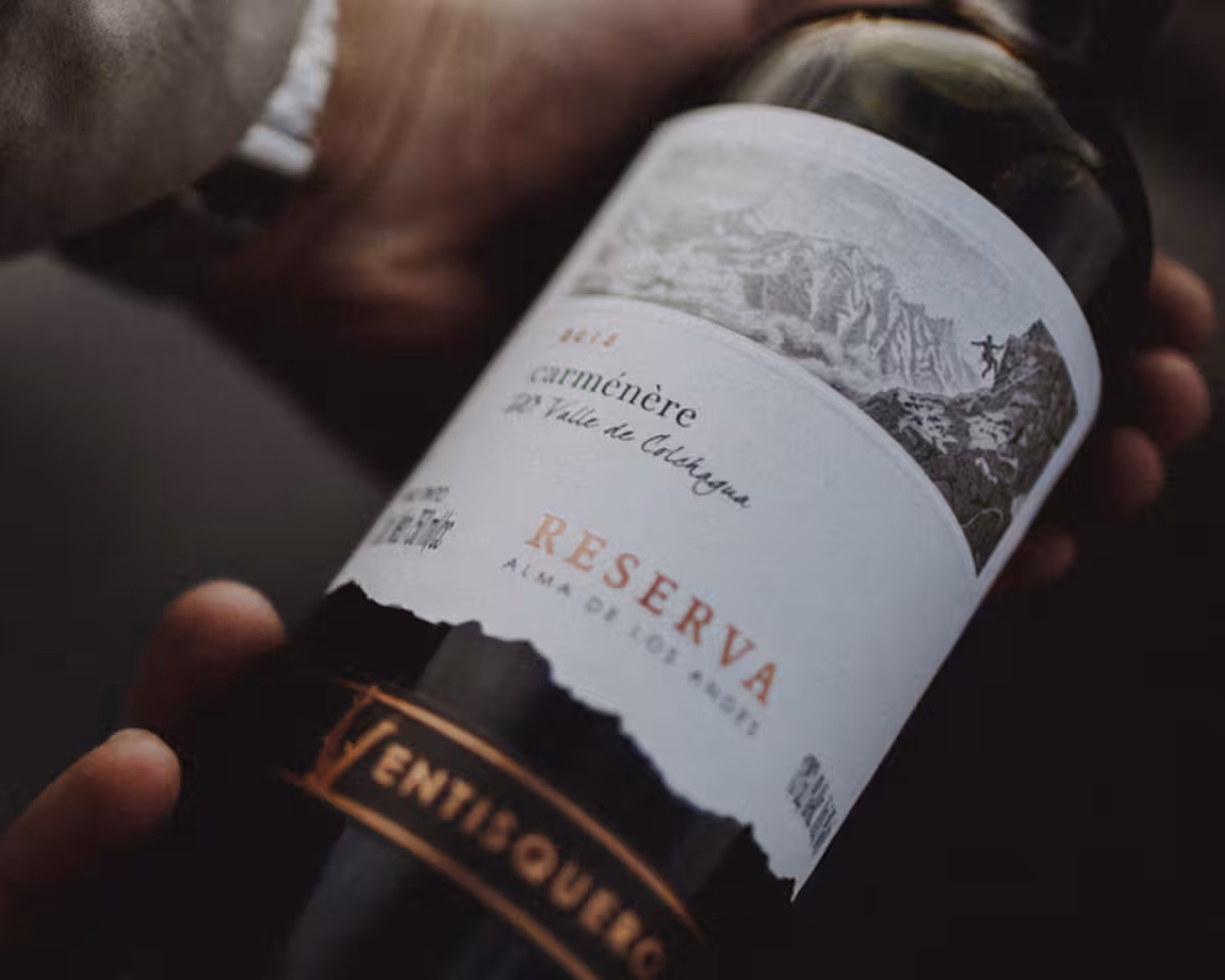 Các ký hiệu trên chai rượu vang Chile, Argentina