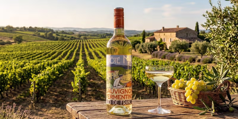 Rượu vang trắng Côte Mas Sauvignon Vermentino