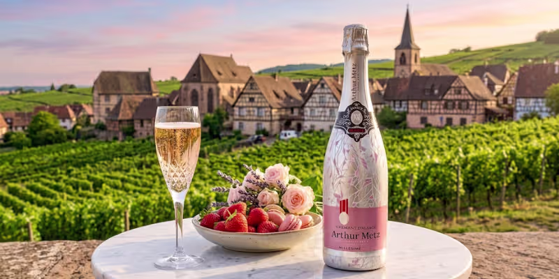 Rượu vang sủi Arthur Metz Crémant D'Alsace