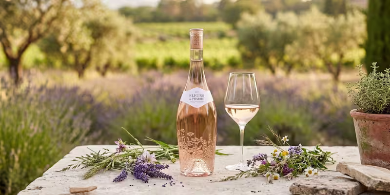 Rượu vang hồng Fleurs De Prairie Cotes De Provence Rose