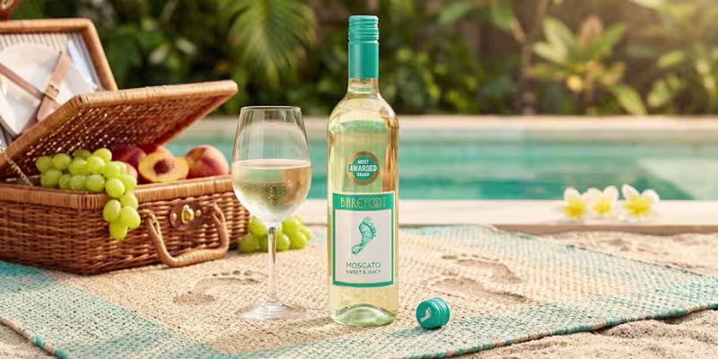 Rượu vang Mỹ Barefoot Moscato