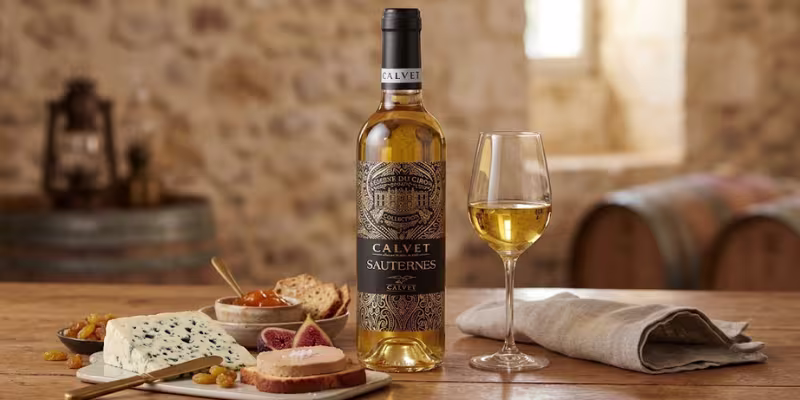 Rượu vang Pháp Calvet Sauternes