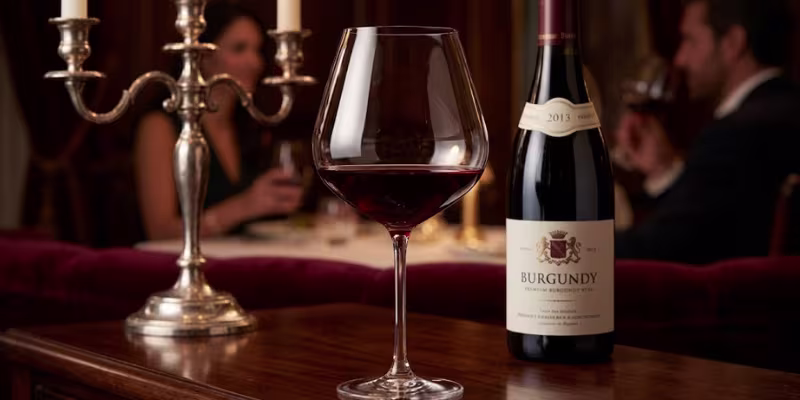 Ly Burgundy – Tôn vinh hương thơm tinh tế