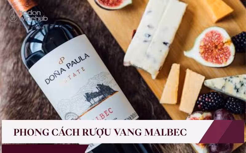 Hương vị đặc trưng của rượu vang Malbec