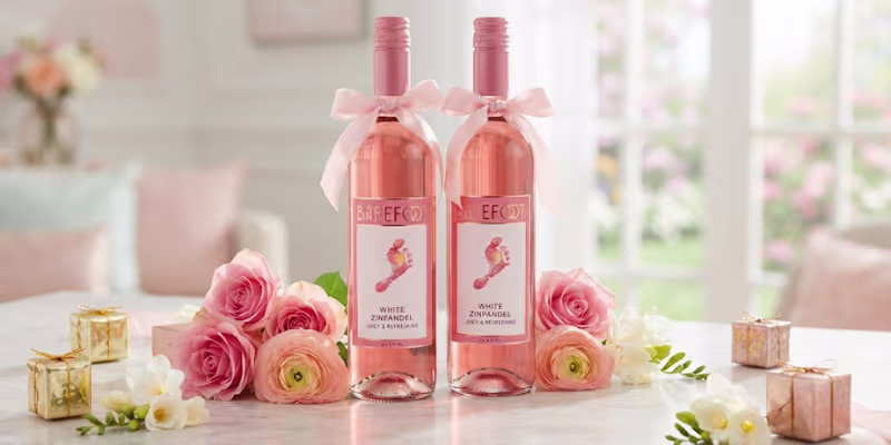 Rượu vang Mỹ Barefoot White Zinfandel Rose