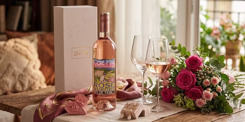 Vang hồng Pháp Cote Mas Rose Aurore - Vẻ đẹp lãng mạn, quyến rũ