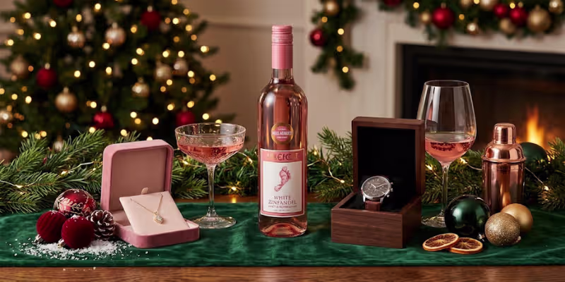 Ngọt ngào, lãng mạn: Vang hồng Mỹ Barefoot White Zinfandel Rose