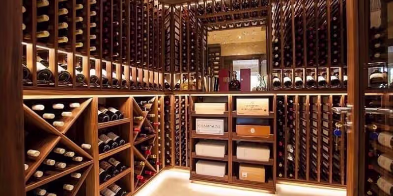 Bảo quản rượu vang đỏ trong hầm chuyên nghiệp